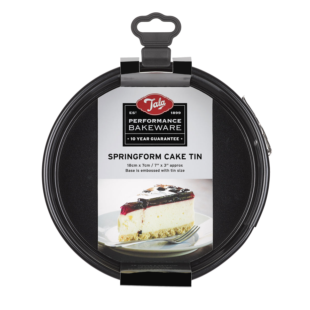 Springform Rectangle Cake Tin (245x 130x 45mm) - Value Baking Supplies