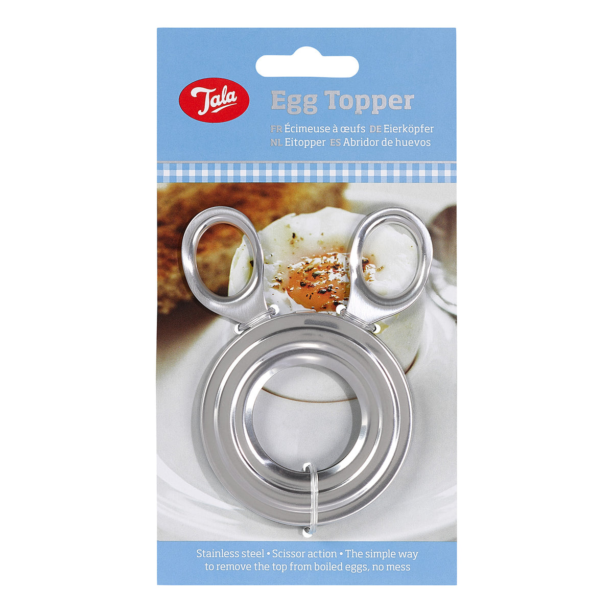 Egg Topper Cutter, Stainless Steel Egg Shell Scissors Opener Boiled Egg  Cutter Egg Clipper Egg Scissor Egg Remover Tool