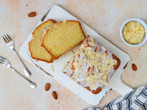 Almond Croissant Loaf Cake