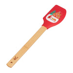 Tala Xmas Tobogganing Gingerbread Man Silicone Spatula with bamboo handle