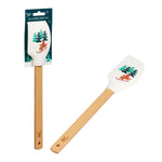 Tala Xmas Gingerbread House and Sleigh Silicone Spatula with bamboo handle