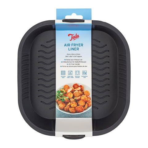 Tala Silicone Air fryer Liners 21 x 21 x 5.5cm