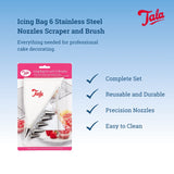 Tala Icing Bag Set With 6 Nozzles