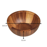 Tala Small Bowl in Lacquered Acacia