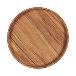 Tala Round Tray / Platter in Natural Acacia