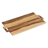 Tala Double Handled Large Long Board in Natural Acacia