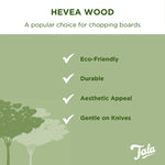 Tala Medium Rectangular Board in Hevea