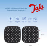 Tala 2 Square Silicone Base liners 19 x 19cm