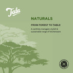 Tala Set of 4 Square Boards / Table Mats in Lacquered Acacia